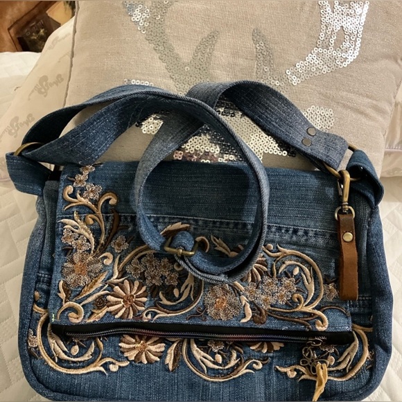 Handbags - Rainbow zipper Handmade purse